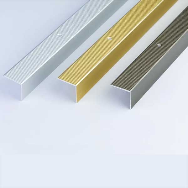 30R Anodised Aluminium Anti-Slip Stair Edge Nosing Trim