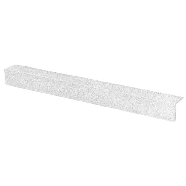 55mm x 55mm Anti-Slip White Medium Grit Stair Nosing Cover