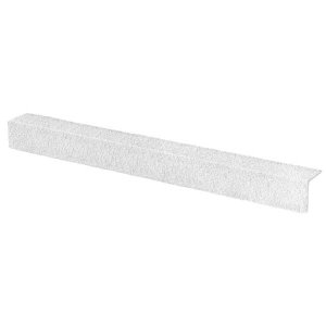 55mm x 55mm Anti-Slip White Medium Grit Stair Nosing Cover