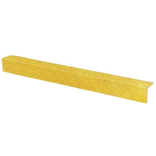 55mm x 55mm Non-Slip Medium Grit GRP Stair Nosing Cover 