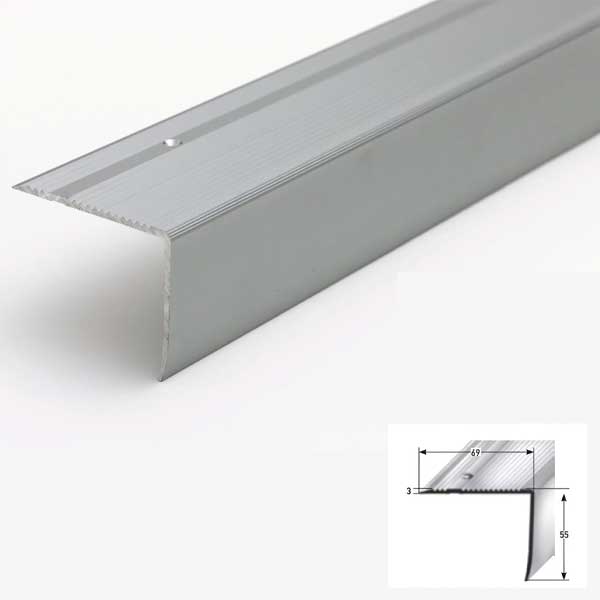 Aluminium Stair Nosing Edge Trim for Steps