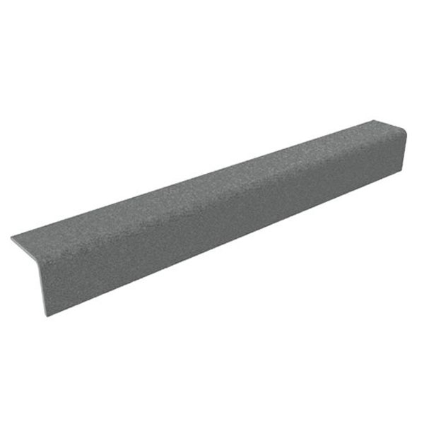 Grey GRP Stair Nosing Slip Resistant Cover Pack of 10