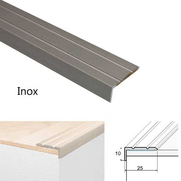 Textured Grip Aluminium Anti Slip Stair Edge Nosing